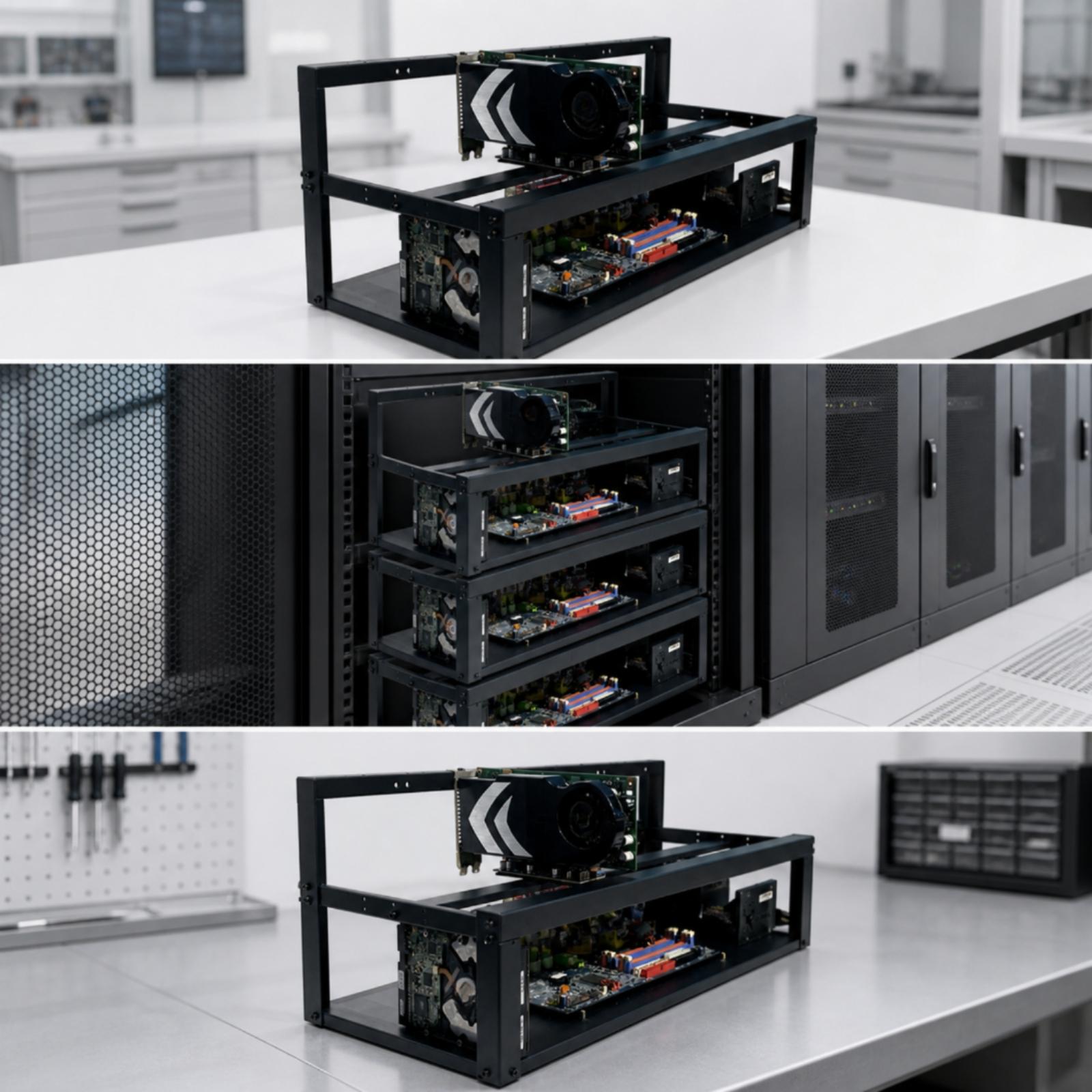 Supporto per rig di mining GPU - Gpu Mining Rig Frame 8 Gpu recensione e prezzo